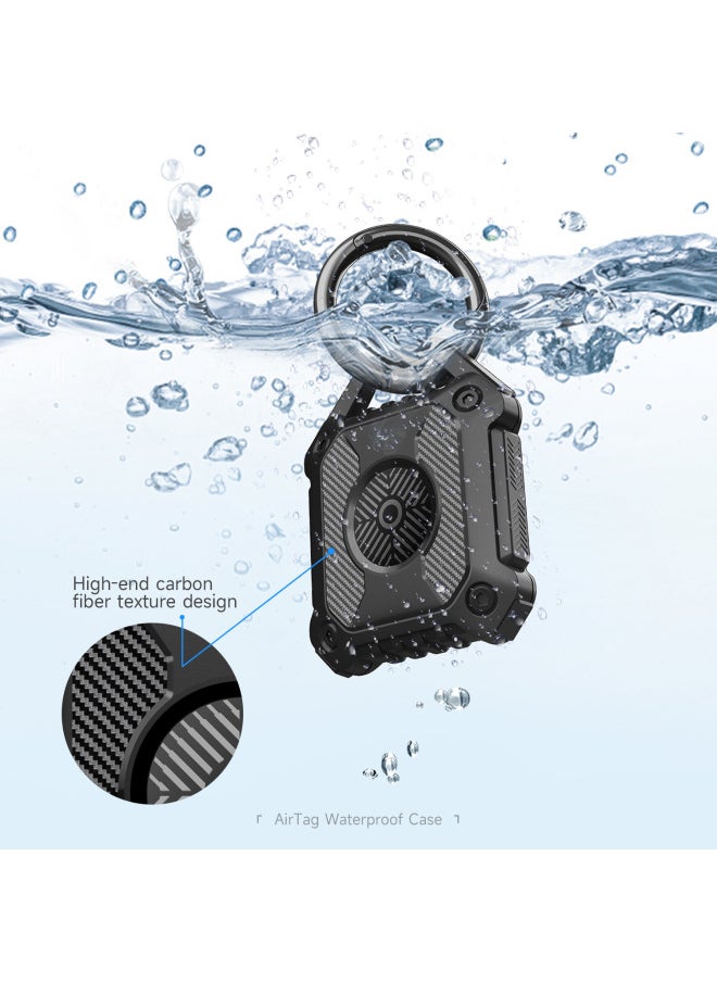 Generic - Armor Anti-lost Locator AirTag For Apple Anti-lost Device Airtags Tracker Waterproof Soft Protective Case-Color:Armor Anti-lost Device [blue]]-Applicable Model:AirTag - Image 1
