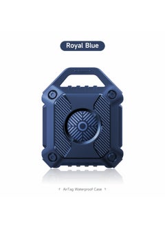 Armor Anti-lost Locator AirTag For Apple Anti-lost Device Airtags Tracker Waterproof Soft Protective Case-Color:Armor Anti-lost Device [blue]]-Applicable Model:AirTag