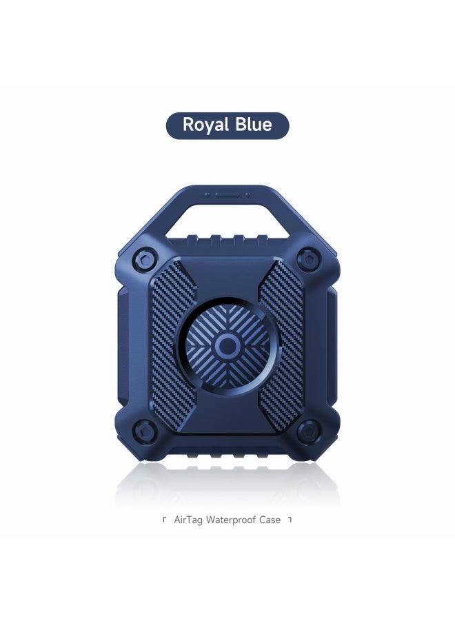 Generic - Armor Anti-lost Locator AirTag For Apple Anti-lost Device Airtags Tracker Waterproof Soft Protective Case-Color:Armor Anti-lost Device [blue]]-Applicable Model:AirTag - Image 1