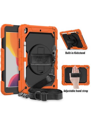 Suitable For 2019 Ipad7 Generation Flat Protective Cover Pro11 Inch 360 Degree Rotating Bracket Handheld Strap 9.7-Color:Orange Black ]-Applicable Model:2018/2017/air2/proipad9.7 (generic) - pzsku/Z9DAD8EFDA626F686794EZ/45/_/1742462331/e1cd61ba-6e38-4470-9816-ede0fa5663ef
