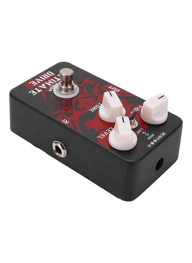 Thoraya Overdrive Pedal Rich Bordering On Distortion Bypass Effect for Electric Guitar JF‑02  - Image 3