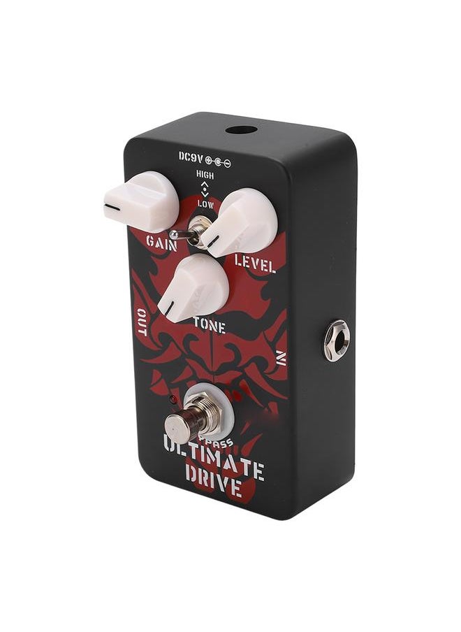 Thoraya Overdrive Pedal Rich Bordering On Distortion Bypass Effect for Electric Guitar JF‑02  - Image 5