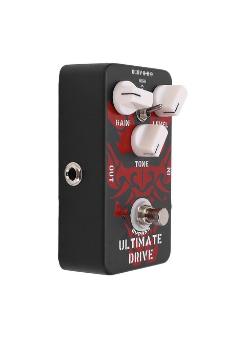 Overdrive Pedal Rich Bordering On Distortion Bypass Effect for Electric Guitar JF‑02