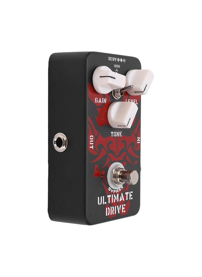 Thoraya Overdrive Pedal Rich Bordering On Distortion Bypass Effect for Electric Guitar JF‑02  - Image 1
