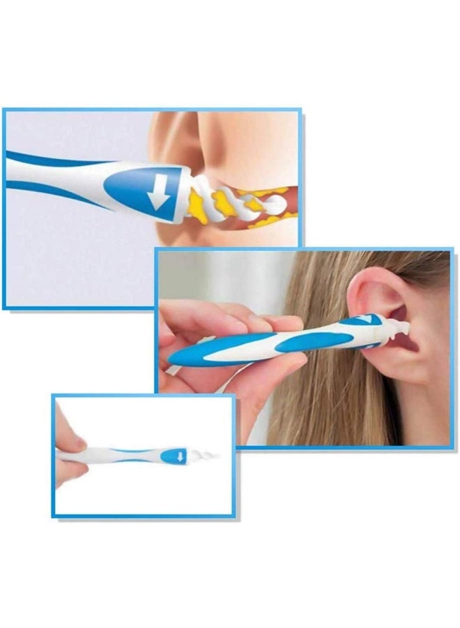 Generic Smart Ear Wiper with Soft Screw Cleaner Prevents Ear Care Kit with 16 Replacement Ear Cleaners  - Image 2