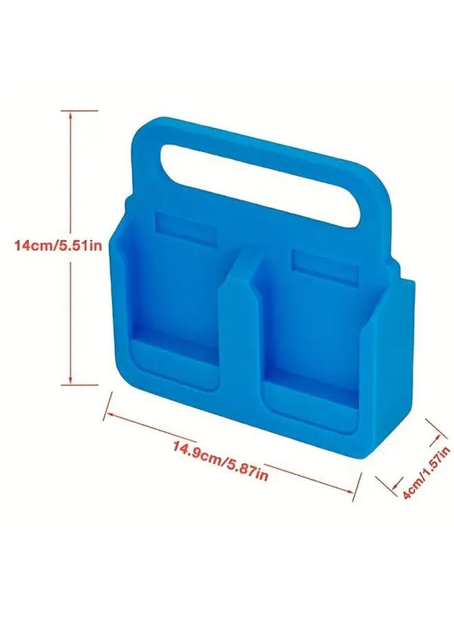 Black Portable Battery Holder For 14V 18V Lithium Batteries Secure Clamp Mounting - Image 4