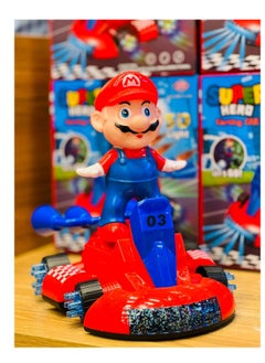Mario Super Mario Karting Car With Light  - Image 1