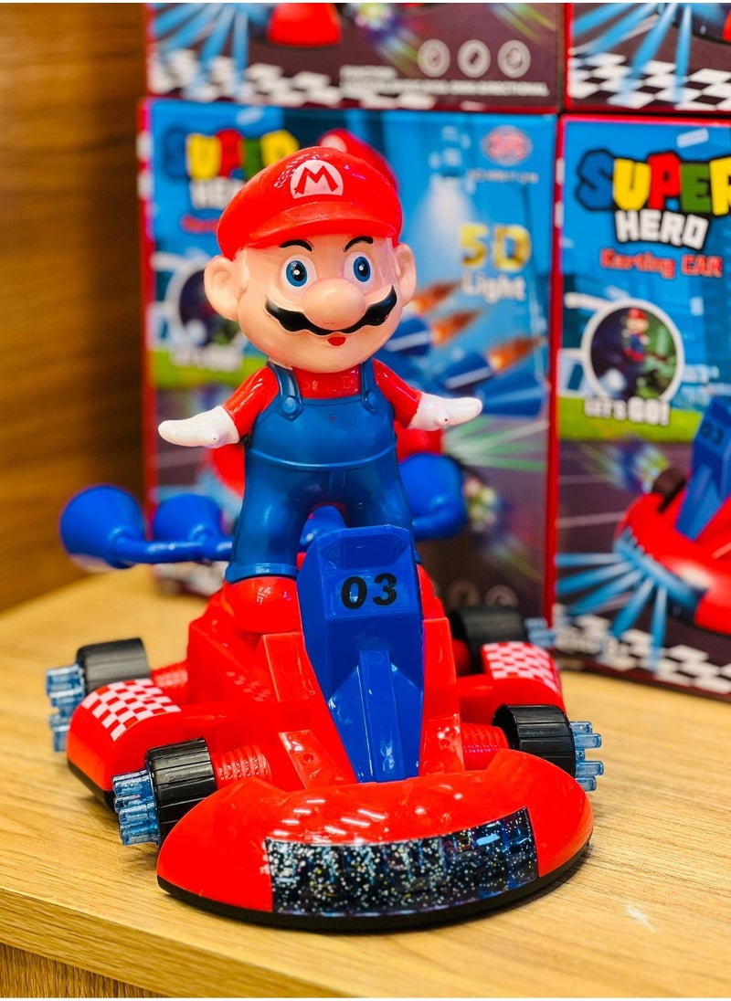 Mario - Super Mario Karting Car With Light - Image 1