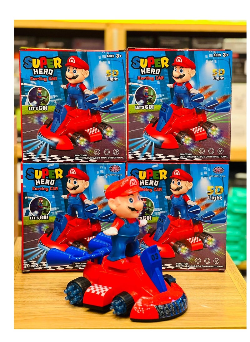 Mario - Super Mario Karting Car With Light - Image 1
