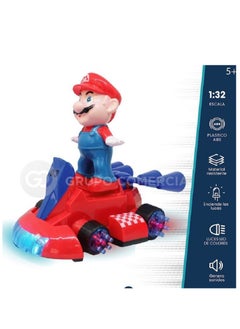 Mario Super Mario Karting Car With Light  - Image 4