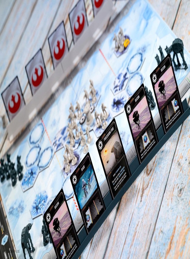 Asmodee Star Wars: Battle of Hoth Board Game - Command The Imperial Army or Rebel Forces in a Fast-Paced Miniatures Strategy Game, Ages 8+, 2-4 Players, 30 Minute Playtime - Image 5