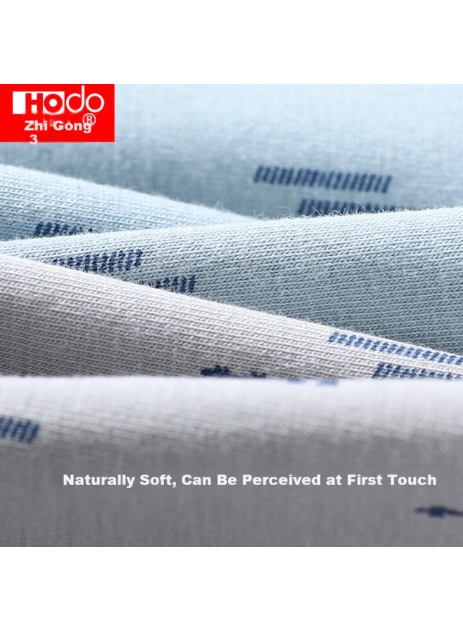 Hodo Cloud Cotton Men's Antibacterial High Elastic Printed Men's Underwear Set 170/78a - Image 5