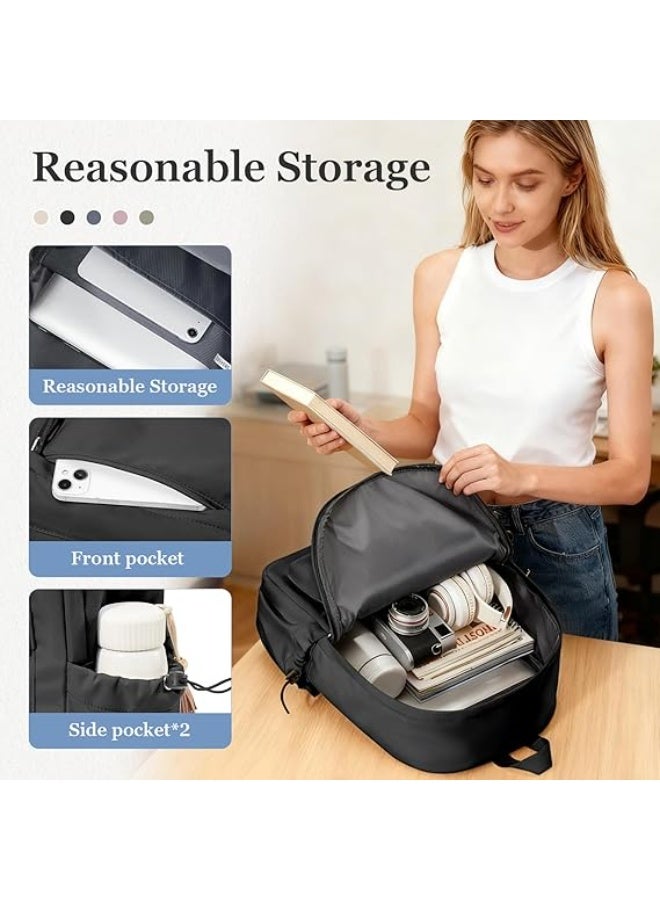 Middle School Backpack for Teen Girls,Cute College Backpack for Women,High School Bag,Casual Travel Rucksack,Bookbag - Image 4