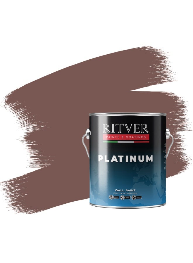 Ritver Silk Emulsion Paint for Home Decor, Premium Interior Wall Paint for Smooth Finish & Modern Wall Decor, Premium Low Odor Home Wall Paint - Oasis Wood