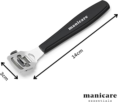 Manicare Corn And Callus Remover Pedicure Tool For Safely Removing Corns Calluses Dead Dry Hard Skin Includes 10 Replacement Heads Foot And Heel Scrubber Scraper Corn Plane Footcare - Image 3