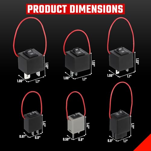 ISINFLASH 9038A Relay Bypass Switch Kit with Amp Loop, Pack of 6 Relay Tester Diagnostic Scan Switch Kit 9038A Replaces 9036A and 9037A - Image 3