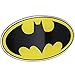 Fan Emblems DC Comics Heroes and Villains Domed Chrome Decal Classic Logos Classic Batman Logo BlackYellow - Image 2