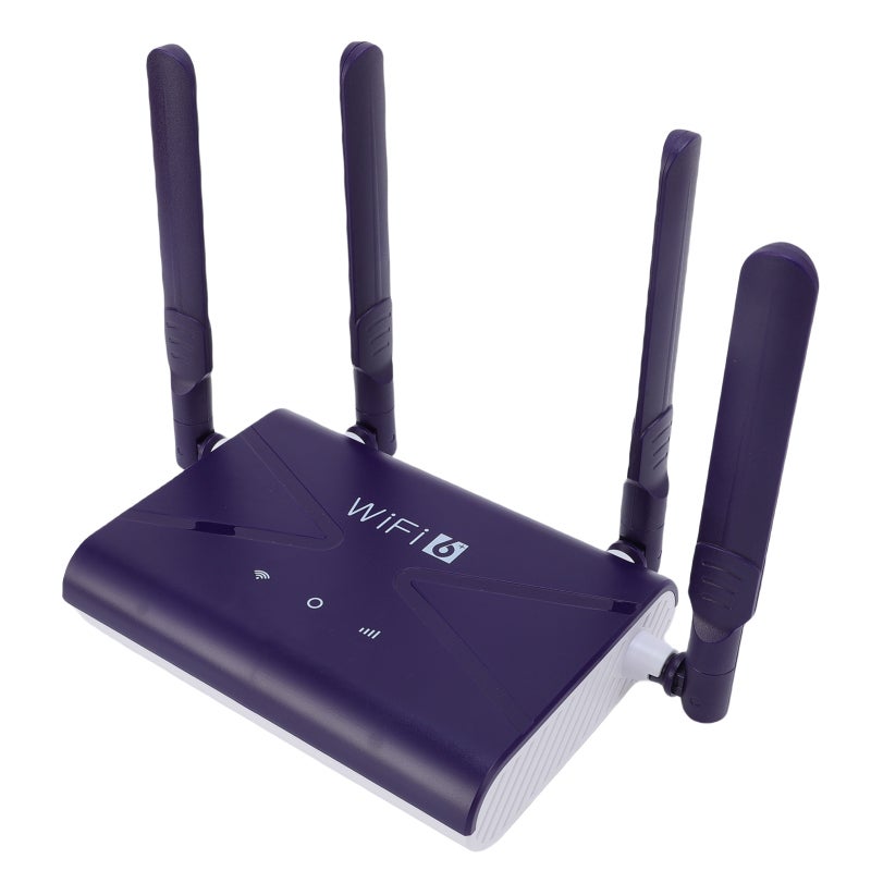 Маршрутизатор 4G LTE: дизайн с 4 антеннами, скорость загрузки до 150 Мбит/с, простая настройка SIM-карты — поддерживает до 32 устройств, беспроводной маршрутизатор с покрытием 300 м² для дома, путешествий и использования в движении - Image 4