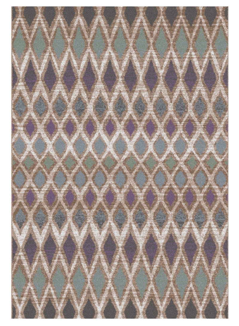 لوفت سانفورد، سجادات غرفة المعيشة على الطراز الحديث، سجادات أرضية ناعمة، سجاد، وسائد أريكة غير قابلة للانزلاق، سجادات غرفة المعيشة القابلة للغسل، مقاس 240 × 340 سم، متعدد الألوان - 5570-NQ2-N - Image 2