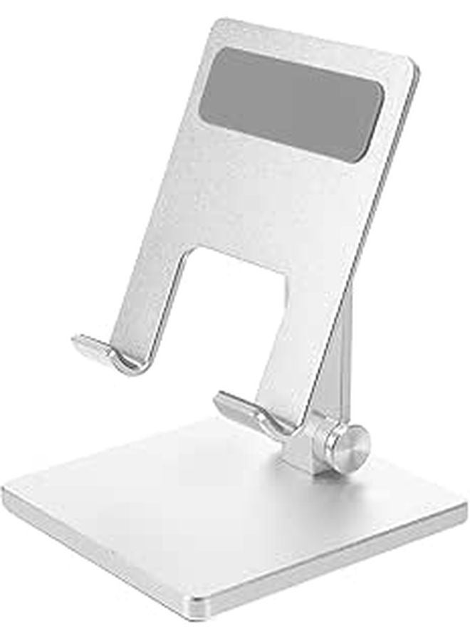 Adjustable Foldable Metal Tablet Stand Holder Multi Angle Desk Bracket for Home Office - Image 1