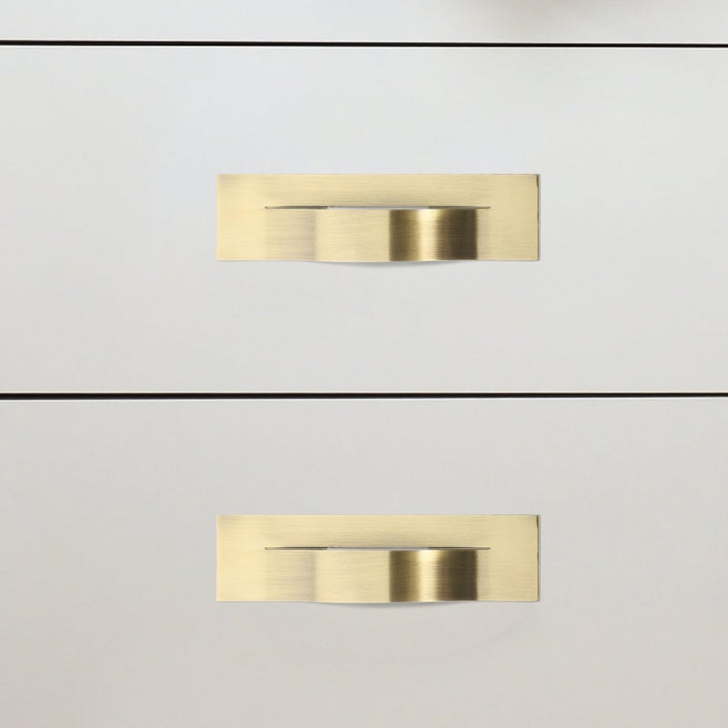 Brushed Gold Cabinet Pull Handle 64mm Hole Spacing Elegant Drawer Handle Kitchen Hardware - Image 5