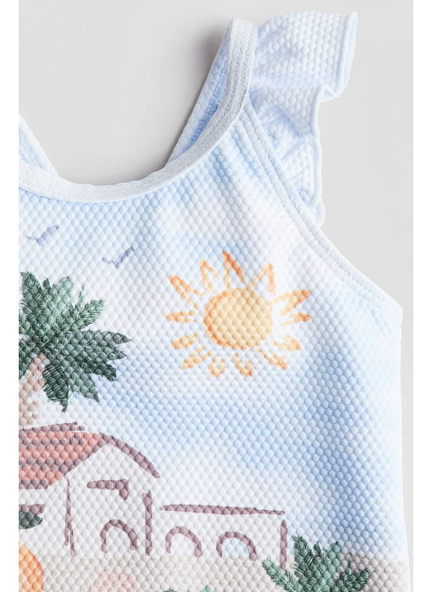 اتش اند ام Printed Swimsuit