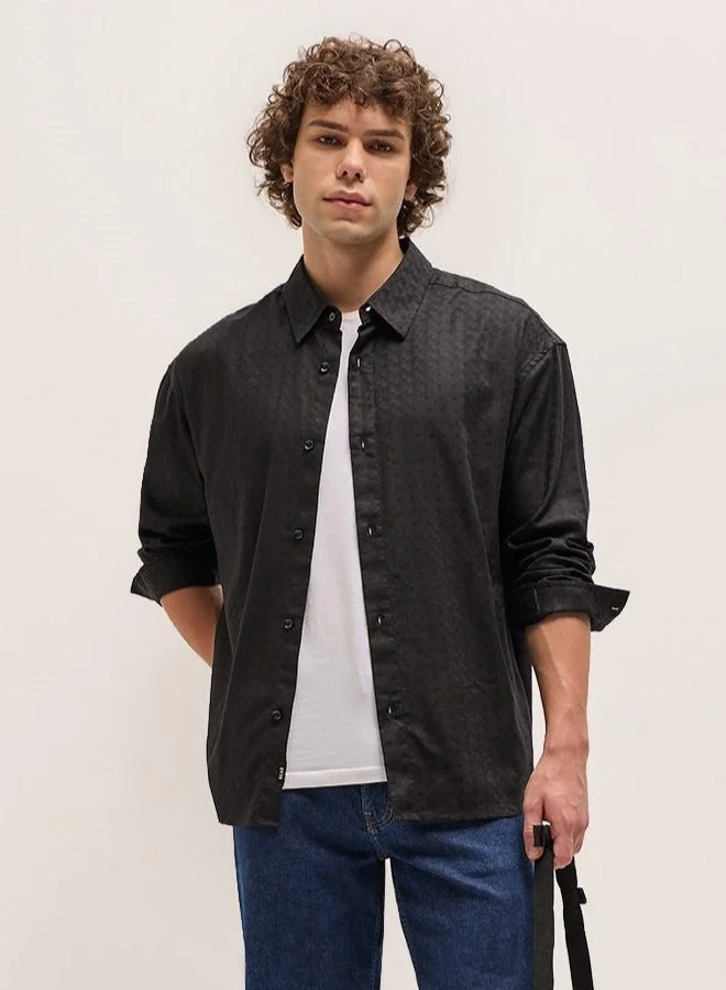 Shacket for Men | Long Sleeve, Casual Button-Down | Soft, Breathable Fabric for Work, Everyday, & All-Season Wear in Stylish Design