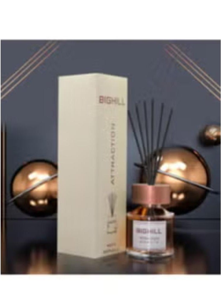 Reed Diffuser Air Freshener Sticks With Liquid Attraction Fragrance 120ml