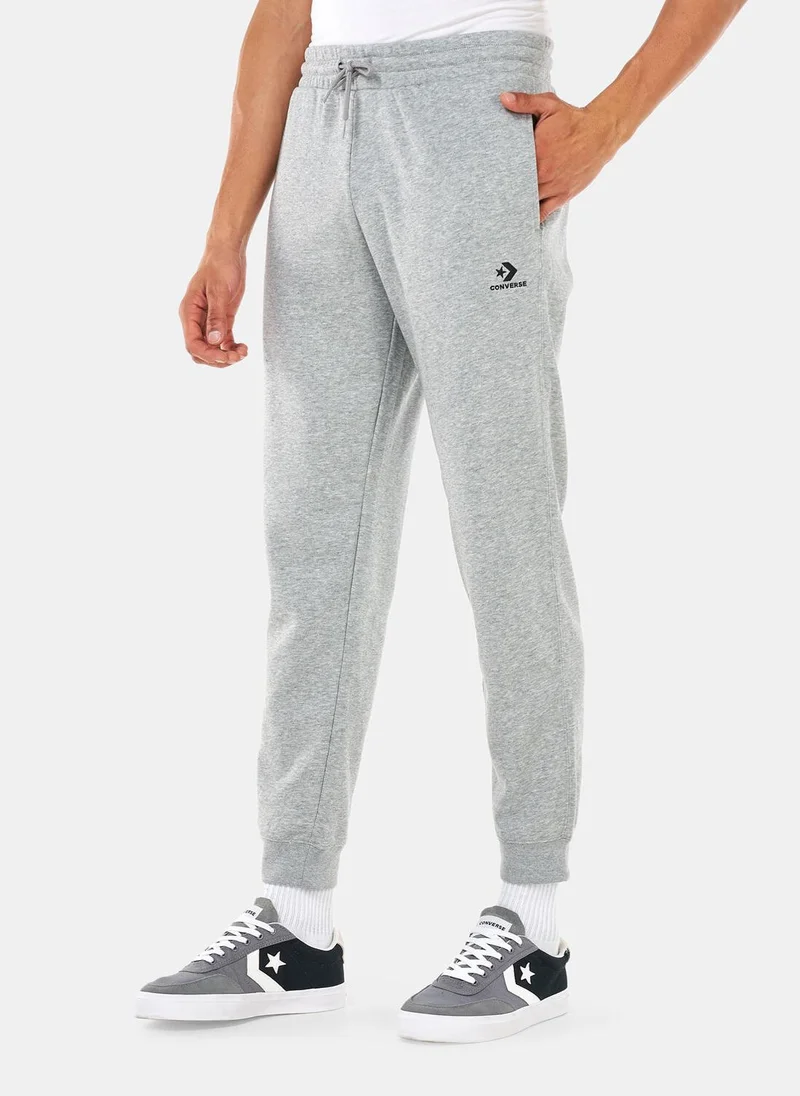 CONVERSE Go-To Embroidered Star Chevron Sweatpants