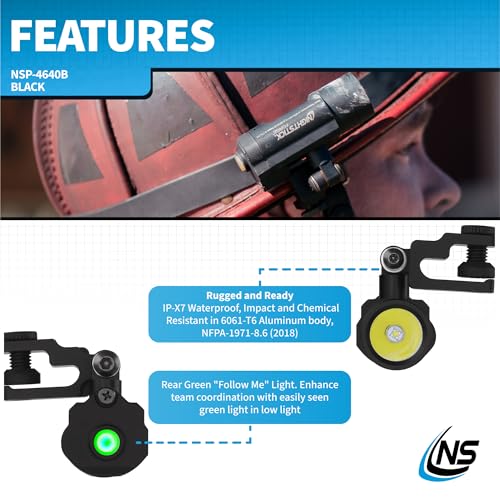 Nightstick NSP-4640B Forge™ Helmet-Mounted Multi-Function Flashlight - Image 4