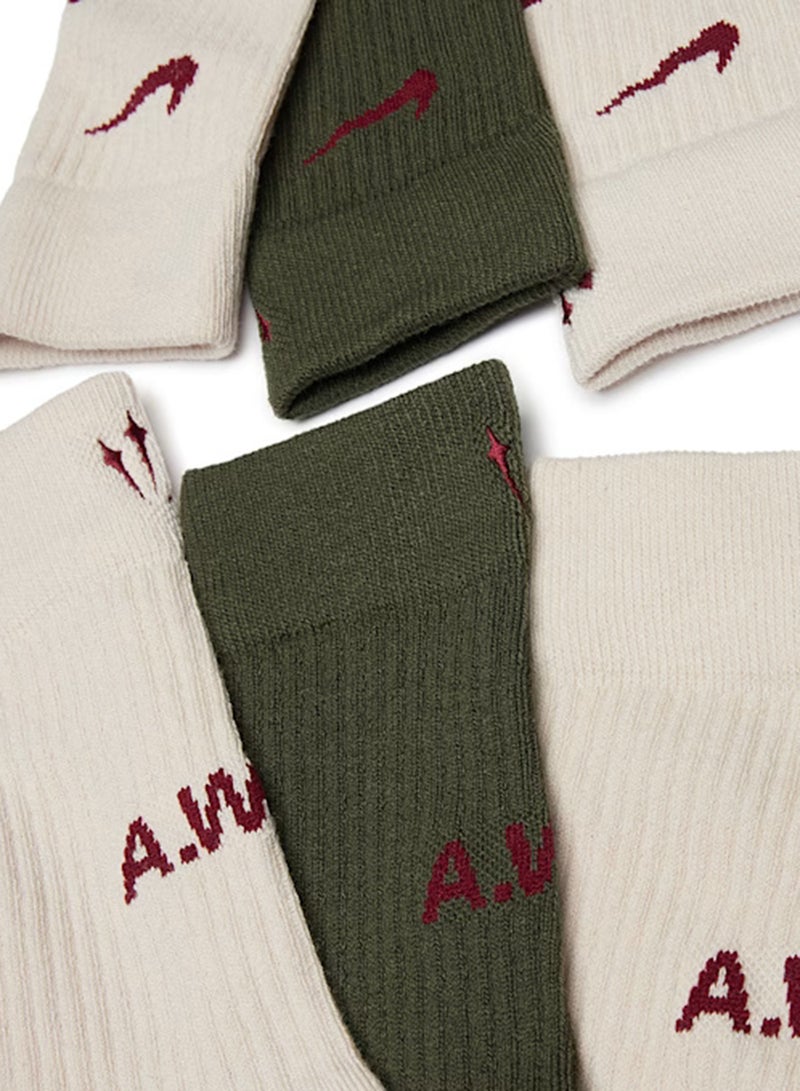 Nike جوارب NOCTA Crew 3 حزمة - Image 3