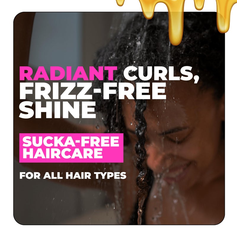 The Doux Curl Cream & Setting Mousse for Curly Hair CRAZYSEXYCURL Honey Foam for Heatless Curls Overnight, Frizz Control, Shine & Moisture â€“ Curly Hair Styling Product with Aloe & Silk Amino Acids - Image 3
