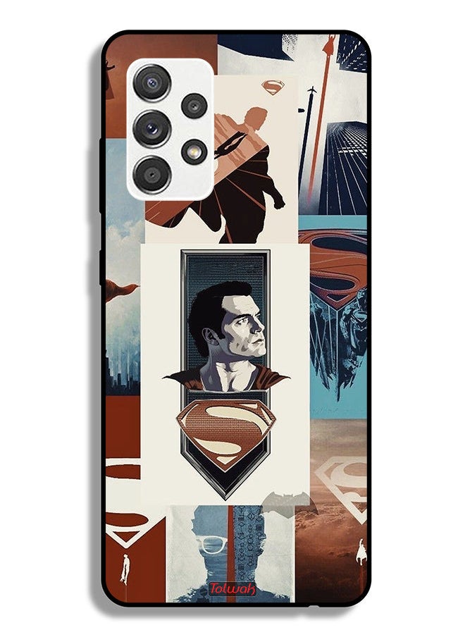 Tolwak - Samsung Galaxy A32 5G Protective Case Cover Superman Art - Image 1
