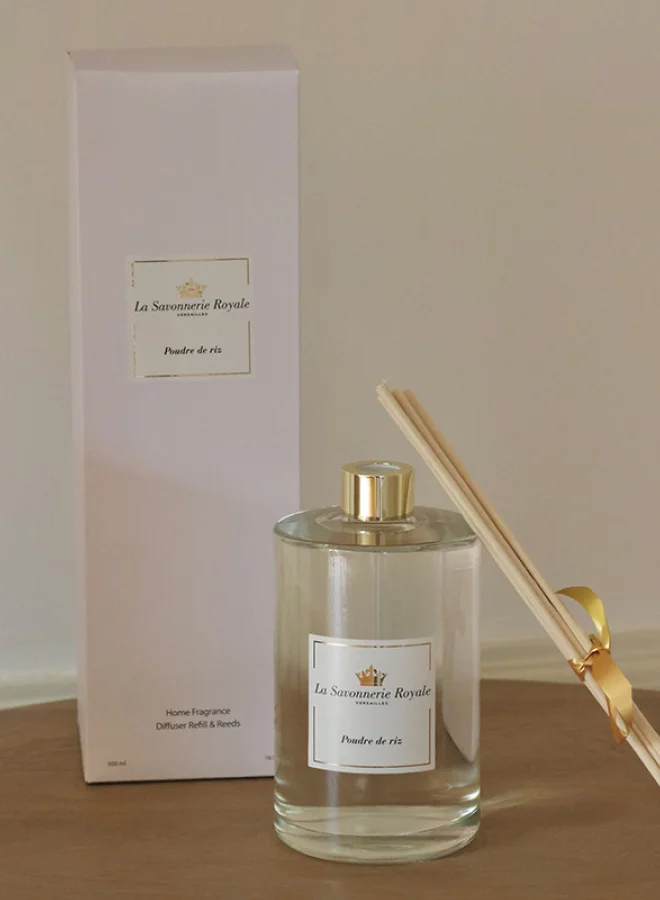 لا سافونري رويال بودرة الأرز  – عبوة إعادة تعبئة لمعطر الأعواد