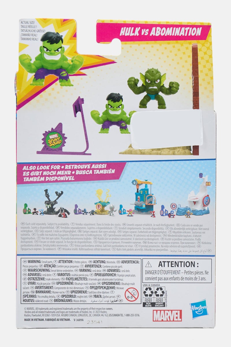 Marvel Stunt Squad Captain America  Vs Red Skull Figure Set, Yellow Combo - Image 2