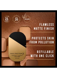 Max Factor Facefinity Compact Foundation - 031 - Wam Porcelain, 10g  - Image 4