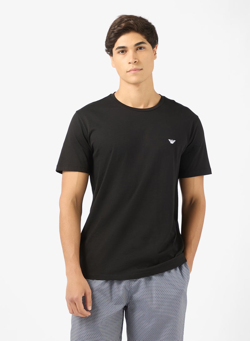 EMPORIO ARMANI Essential Drawstring Pyjamas - Image 3