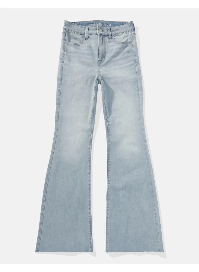 American Eagle AE Next Level Super High-Waisted Flare Jean