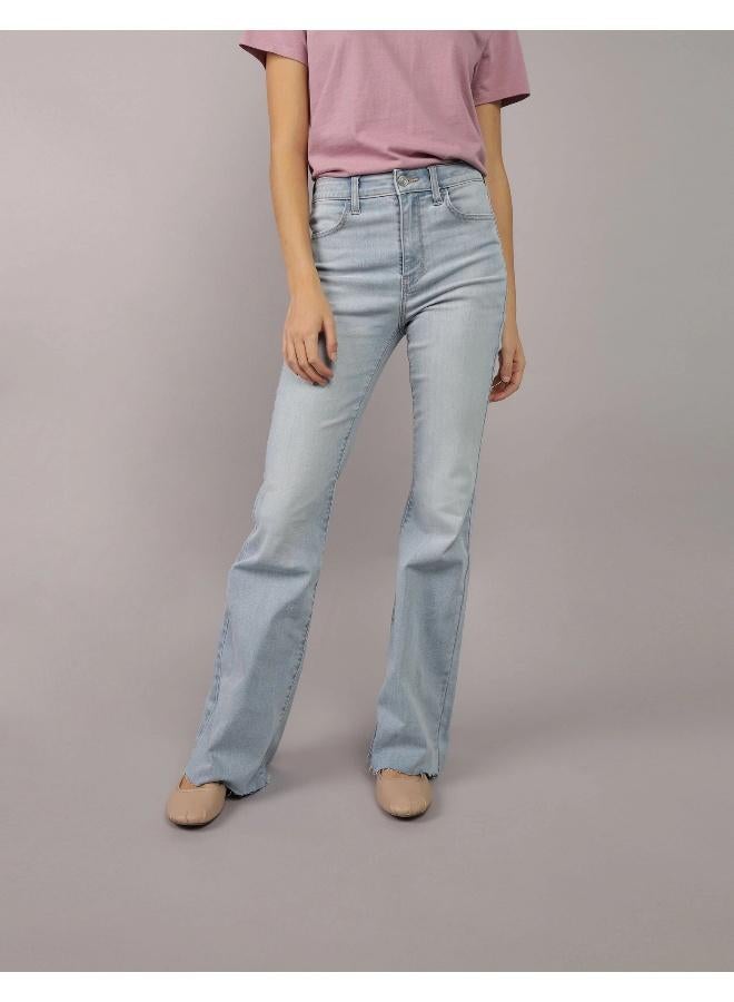 American Eagle AE Next Level Super High-Waisted Flare Jean  - Image 1