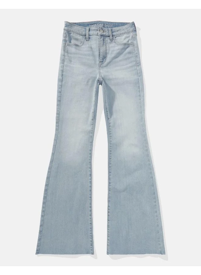 American Eagle AE Next Level Super High-Waisted Flare Jean