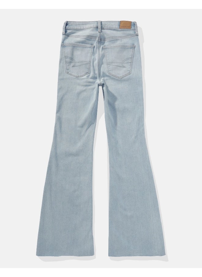 American Eagle - AE Next Level Super High-Waisted Flare Jean - Image 1