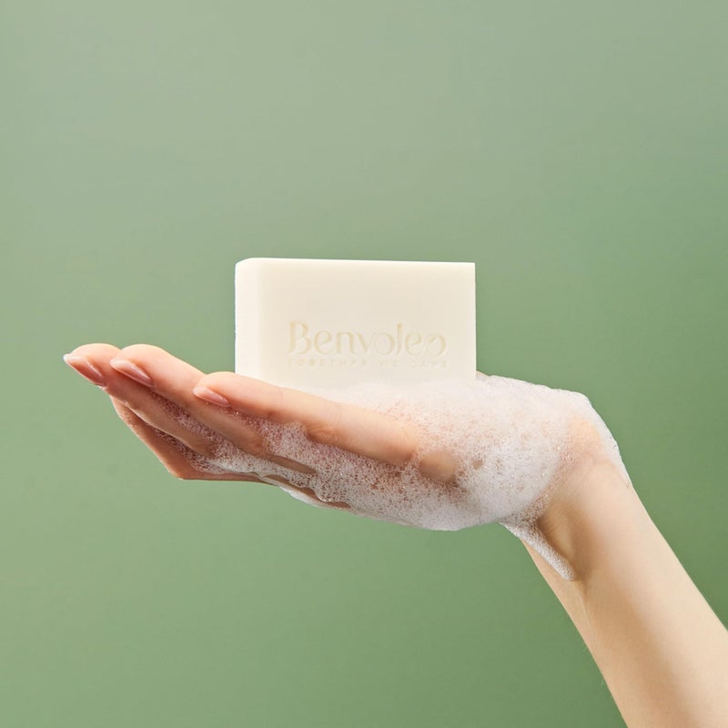 ALFAPARF MILANO Benvoleo Conscious Daily Shower and Shampoo Bar for All Hair Types - Clean, Vegan, Sustainable Hair Care - 3 in 1 Solid Shampoo - Hair, Face, Body - Natural Ingredients - 2.8 Oz. - Image 3