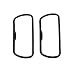 DASPARTS Valve Cover Gaskets Neoprene Pair Fits All Aircooled VW Pair Compatible with Dune Buggy 9088 - Image 2
