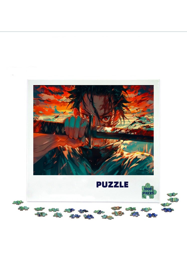 Anna 3D Samurai 1000-Piece Puzzle - Image 2