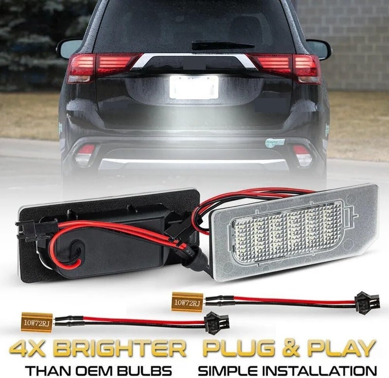 Vuzmode LED License Plate Lights for Mitsubishi - Image 2