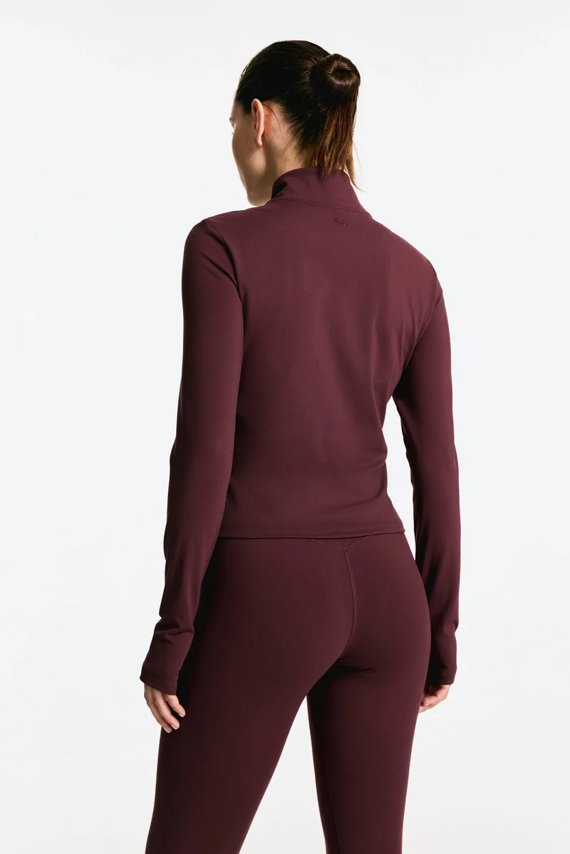 H&M SoftMove™ Zip-through sports jacket