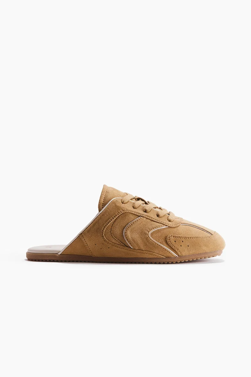 H&M Trainer-style leather mules
