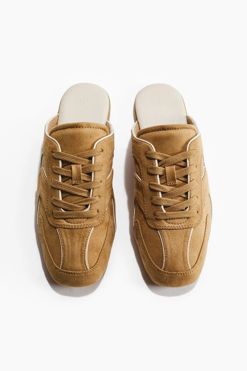 H&M Trainer-style leather mules