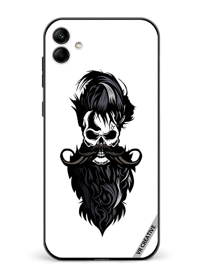 VR CREATIVE Protective Case Cover For Samsung Galaxy A04 Skull Beard Design Multicolour - Image 1