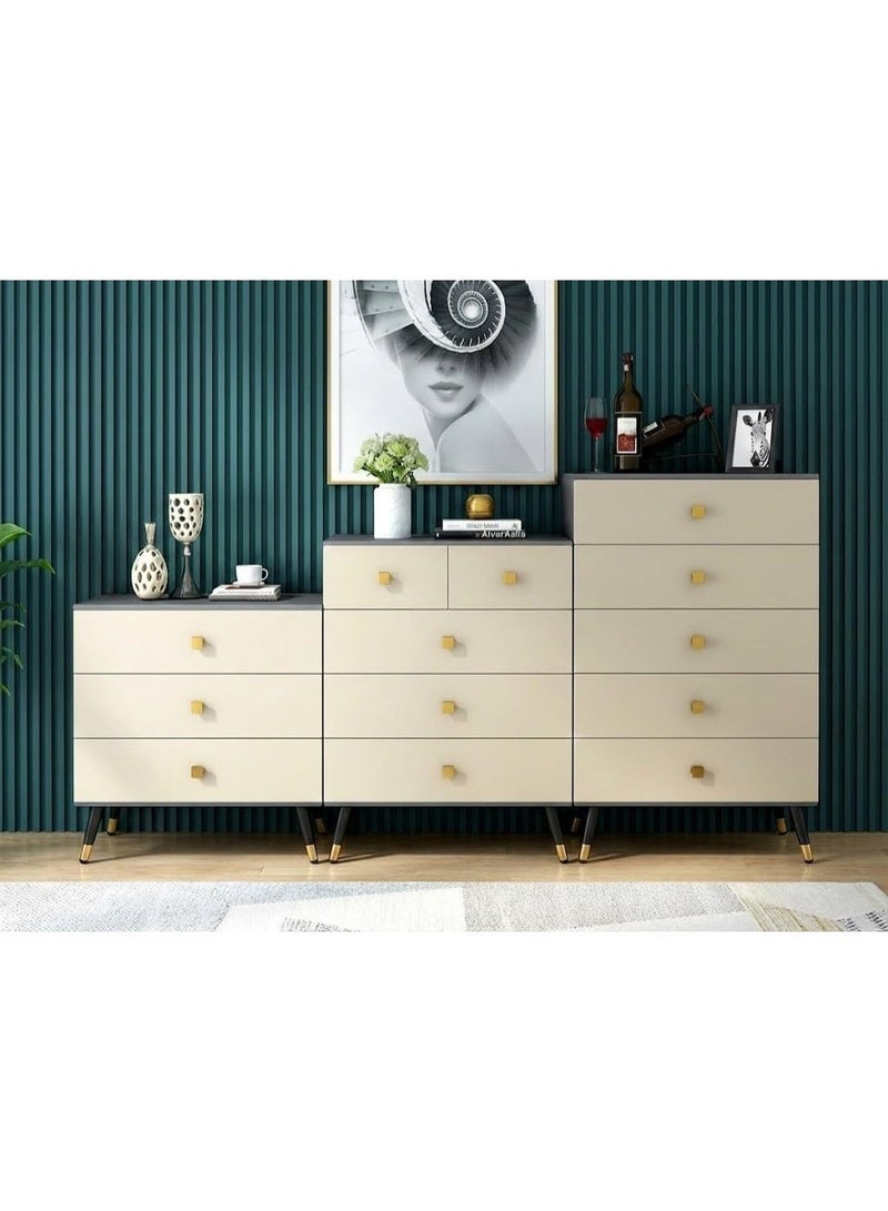 Modern Matte Black and Gold Tapered Furniture Legs set of 4– Oblique Metal Replacement Feet 15cm - Image 4